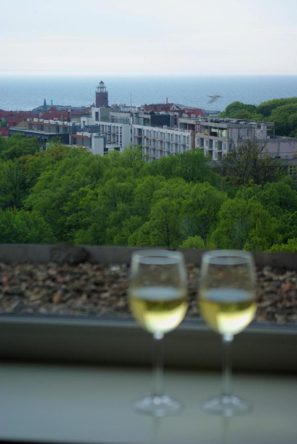 Apartament Z Widokiem Na Latarnie Leilighet Kołobrzeg Eksteriør bilde
